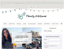 Tablet Screenshot of familywelcome.org